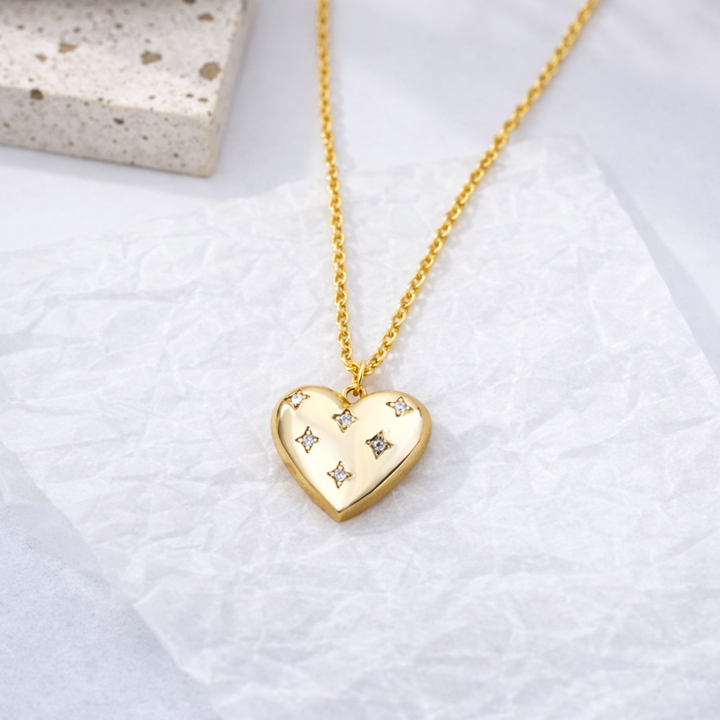 Starkissed Heart Necklace